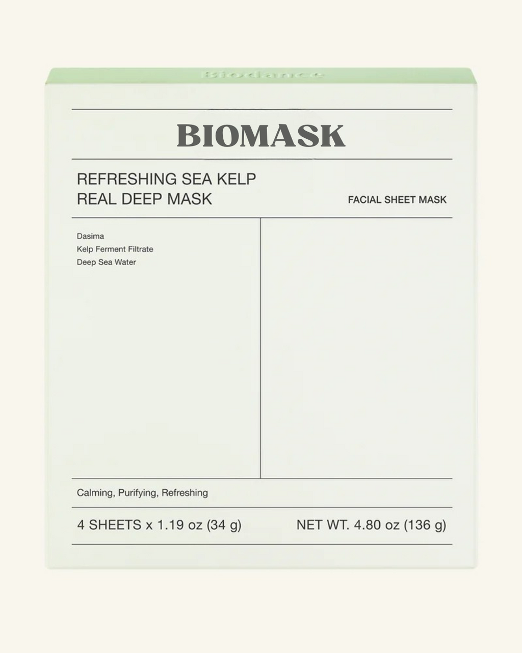 REFRESHINGSEA KELP Real Deep Mask