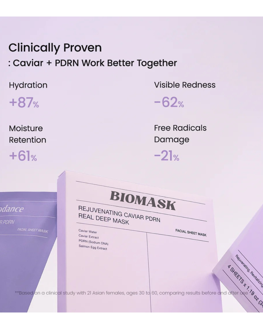 REJUVENATING CAVIAR PDRN Real Depp Mask