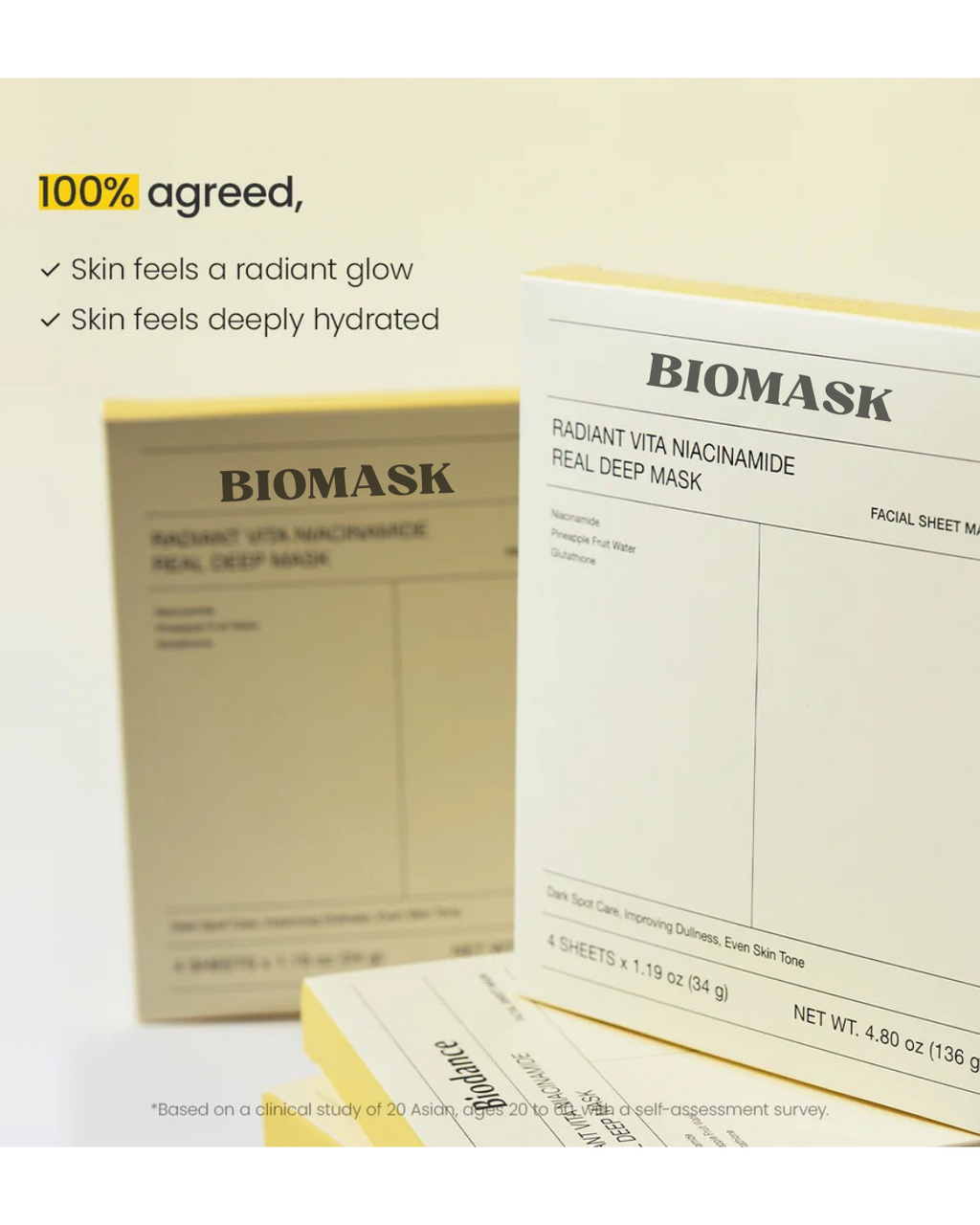 RADIANT VITA NIACINAMIDE Real Deep Mask